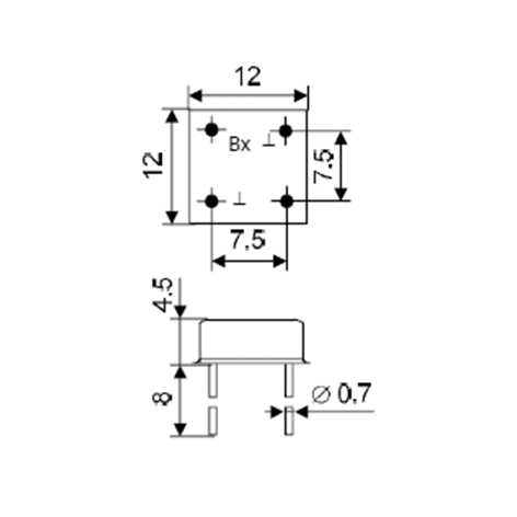 FP2P4-569, FP2P4-569-01, FP2P4-569-02 - Dimensions